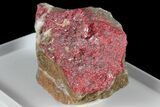 Vibrant Red Cinnabar on Rock - Cahill Mine, Nevada #131283-1